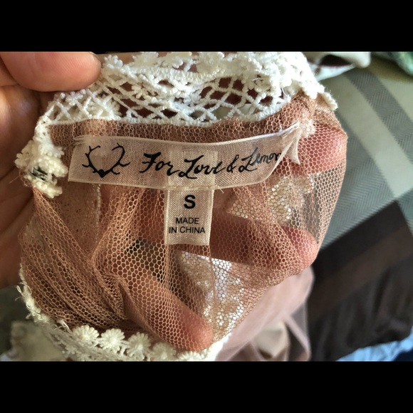 Rare For Love and Lemons FL&L Vivian Lace Dress Size Small EUC - Picture 11 of 12
